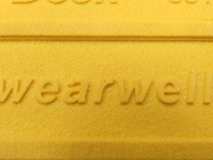 Wearwell H-9391 ErgoDeck Mat - 6 x 18", Ramp Edge 7/8" Thick  Lot of 20