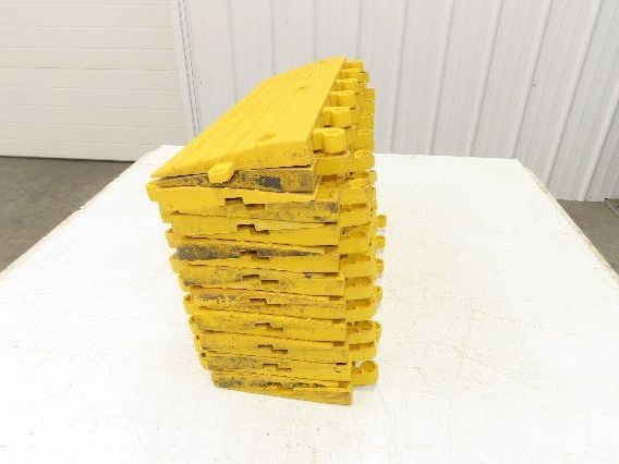 Wearwell H-9391 ErgoDeck Mat - 6 x 18", Ramp Edge 7/8" Thick  Lot of 20