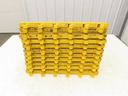 Wearwell H-9391 ErgoDeck Mat - 6 x 18", Ramp Edge 7/8" Thick  Lot of 20