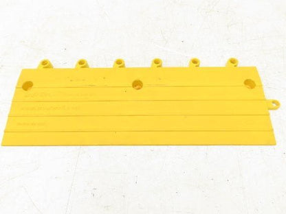 Wearwell H-9391 ErgoDeck Mat - 6 x 18", Ramp Edge 7/8" Thick  Lot of 20