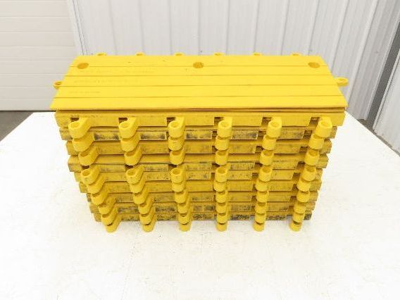 Wearwell H-9391 ErgoDeck Mat - 6 x 18", Ramp Edge 7/8" Thick  Lot of 20