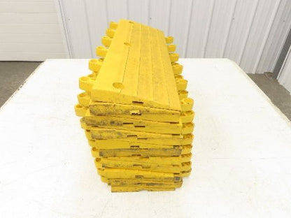 Wearwell H-9391 ErgoDeck Mat - 6 x 18", Ramp Edge 7/8" Thick Lot of 18pcs