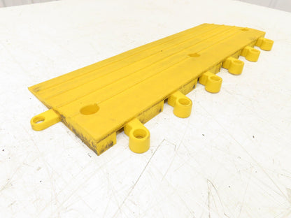 Wearwell H-9391 ErgoDeck Mat - 6 x 18", Ramp Edge 7/8" Thick Lot of 18pcs