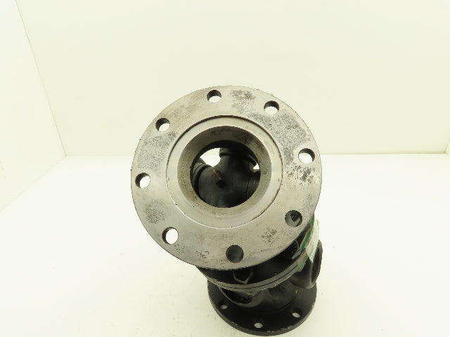 GWB Universal U-Joint Flanged Cardan Drive Shaft 180mm OD 310mm OAL 8-Bolt