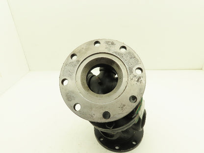 GWB Universal U-Joint Flanged Cardan Drive Shaft 180mm OD 310mm OAL 8-Bolt