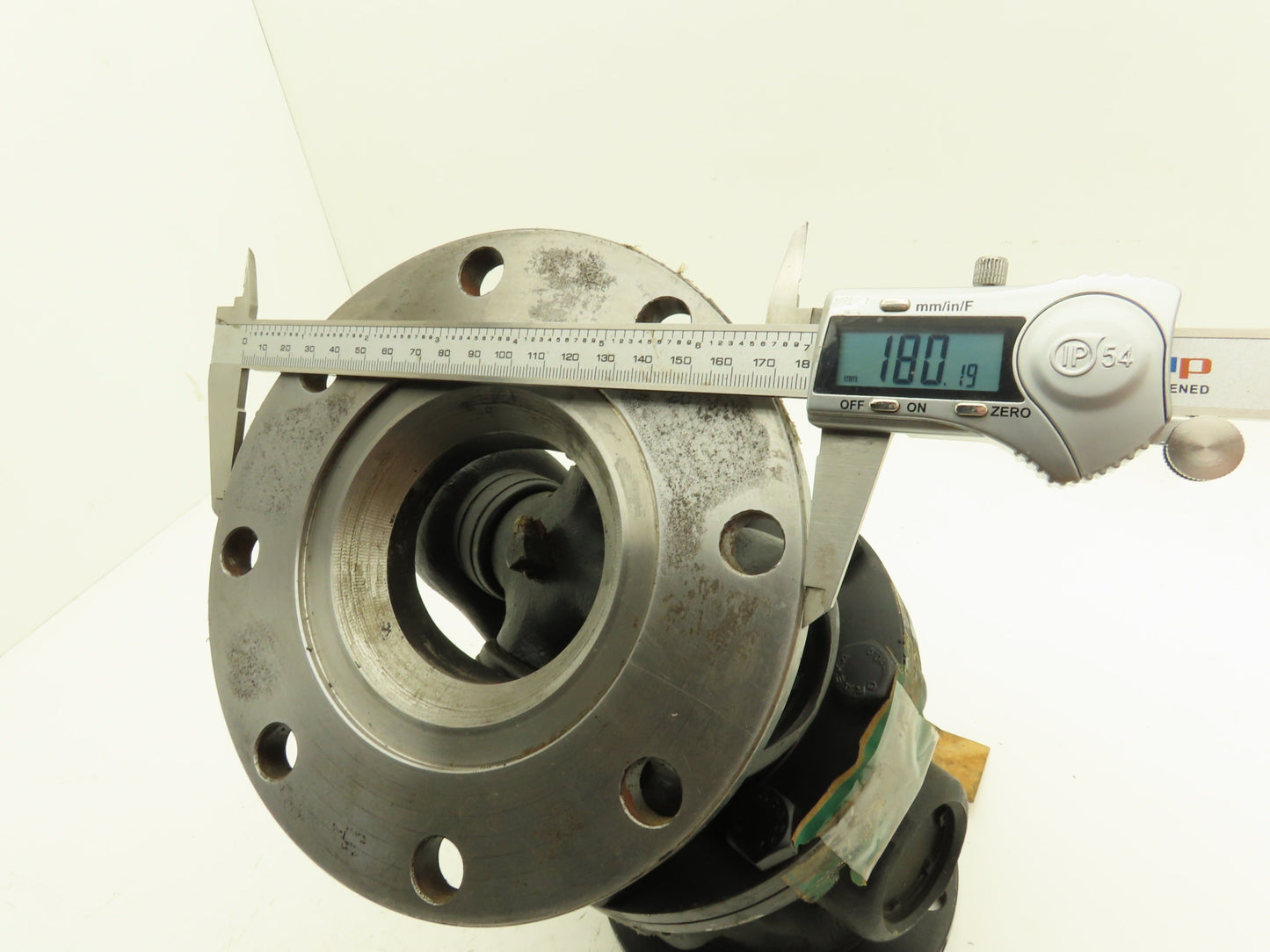 GWB Universal U-Joint Flanged Cardan Drive Shaft 180mm OD 310mm OAL 8-Bolt