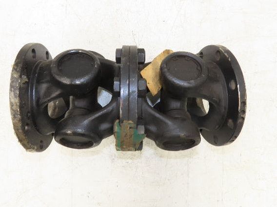 GWB Universal U-Joint Flanged Cardan Drive Shaft 180mm OD 310mm OAL 8-Bolt