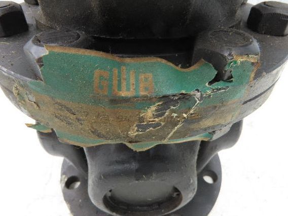 GWB Universal U-Joint Flanged Cardan Drive Shaft 180mm OD 310mm OAL 8-Bolt