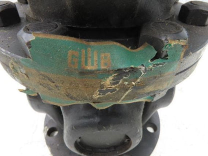 GWB Universal U-Joint Flanged Cardan Drive Shaft 180mm OD 310mm OAL 8-Bolt