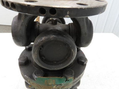 GWB Universal U-Joint Flanged Cardan Drive Shaft 180mm OD 310mm OAL 8-Bolt