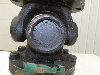 GWB Universal U-Joint Flanged Cardan Drive Shaft 180mm OD 310mm OAL 8-Bolt