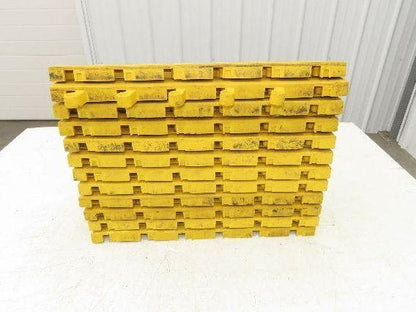 Wearwell H-9391 ErgoDeck Mat - 6 x 18", Ramp Edge 7/8" Thick Lot of 22pcs