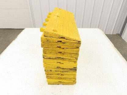 Wearwell H-9391 ErgoDeck Mat - 6 x 18", Ramp Edge 7/8" Thick Lot of 22pcs