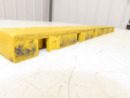 Wearwell H-9391 ErgoDeck Mat - 6 x 18", Ramp Edge 7/8" Thick Lot of 22pcs