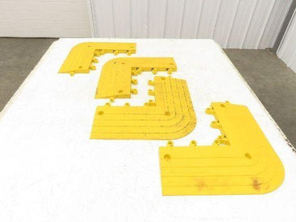 Wearwell H-9392 ErgoDeck Mat - 6 x 15", Ramp Edge Round Outside Corner Lot of 4