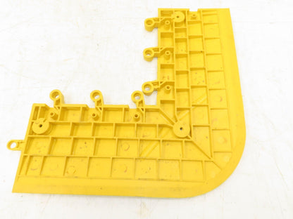 Wearwell H-9392 ErgoDeck Mat - 6 x 15", Ramp Edge Round Outside Corner Lot of 4