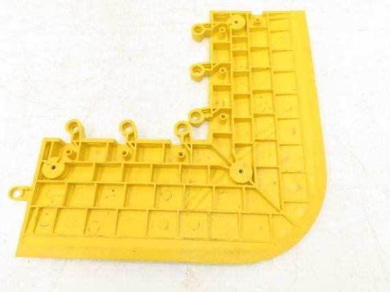 Wearwell H-9392 ErgoDeck Mat - 6 x 15", Ramp Edge Round Outside Corner Lot of 4