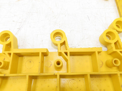 Wearwell H-9392 ErgoDeck Mat - 6 x 15", Ramp Edge Round Outside Corner Lot of 4