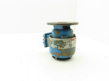 Spandau PZE0M-2 Hydraulic Pump Motor 3Ph 3180rpm 230/460v Slotted Shaft