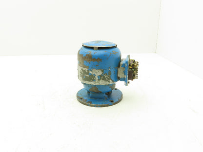 Spandau PZE0M-2 Hydraulic Pump Motor 3Ph 3180rpm 230/460v Slotted Shaft