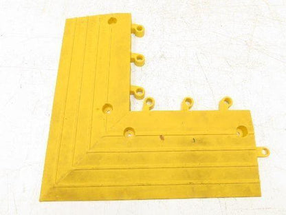 Wearwell H-9392 ErgoDeck Mat - 6 x 15", Ramp Edge Square Outside Corner Lot of 4