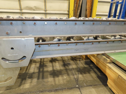 15"x 36' 5" Multi-Directional Roller Conveyor Interroll 2500 OmniWheel Roll-Flex