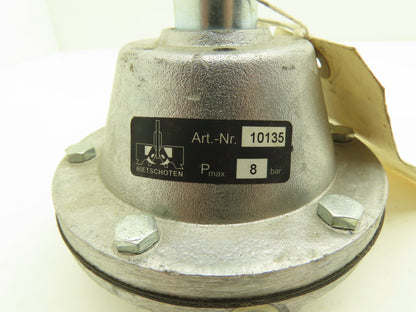 Rietschoten 10135 Pneumatic Diaphragm Brake Cylinder 115psi 1/4"NPT