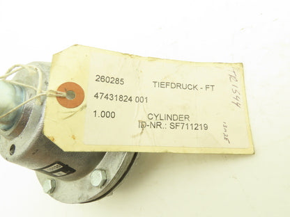 Rietschoten 10135 Pneumatic Diaphragm Brake Cylinder 115psi 1/4"NPT