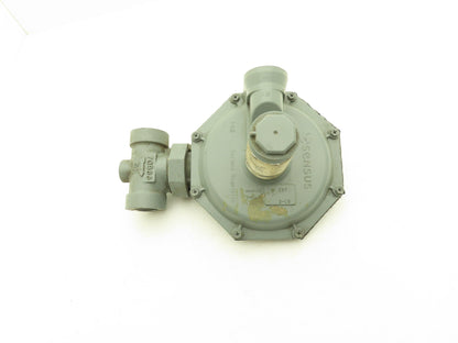 Sensus 143-80 Service Regulator Gas Pressure 3/8" Orifice 1/2" NPT 6-14" WC