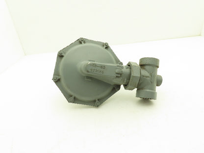 Sensus 143-80 Service Regulator Gas Pressure 3/8" Orifice 1/2" NPT 6-14" WC