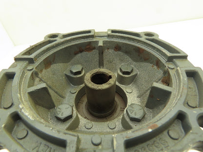 Boston Gear HF721-25KZT-B5-H1-P23 Gearbox 25:1 Reducer 70rpm 1Hp 56C Hollow Shaft