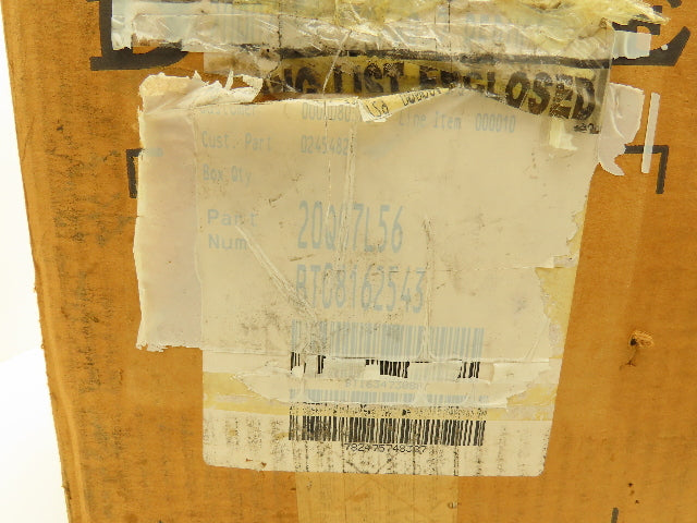 Dodge Tigear 2 20Q07L56 Worm Gearbox 7.5:1 Reducer 233rpm 2.78Hp 56C LH Output