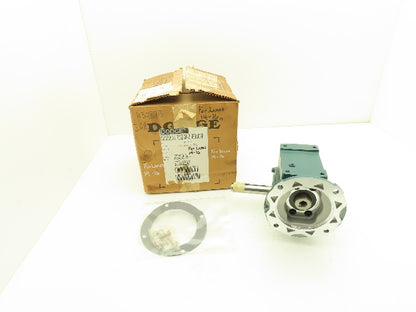 Dodge Tigear-2 202Q20L56 Worm Gearbox 20:1 Reducer 88rpm 1.37Hp 56C LH Output
