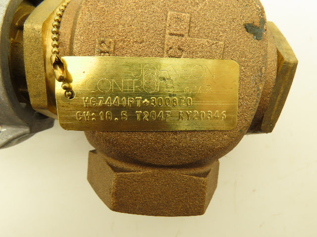 Johnson Controls V67441PT+3008E0 Control Valve Diaphragm Actuator 1.25NPT 25psig