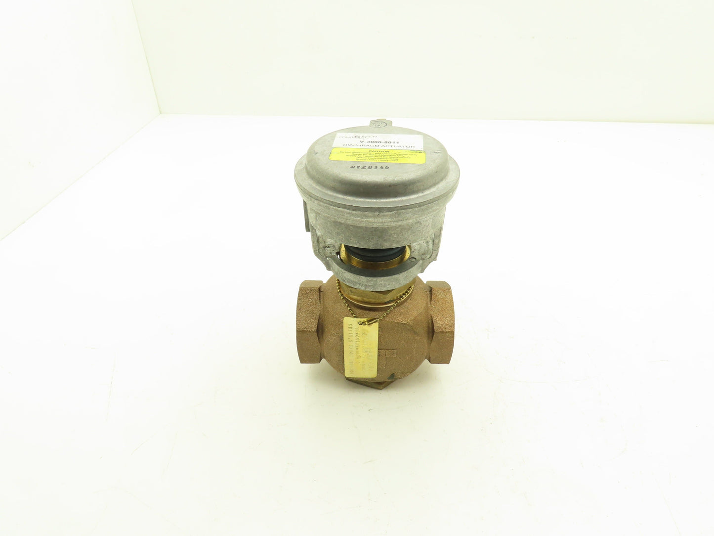 Johnson Controls V67441PT+3008E0 Control Valve Diaphragm Actuator 1.25NPT 25psig