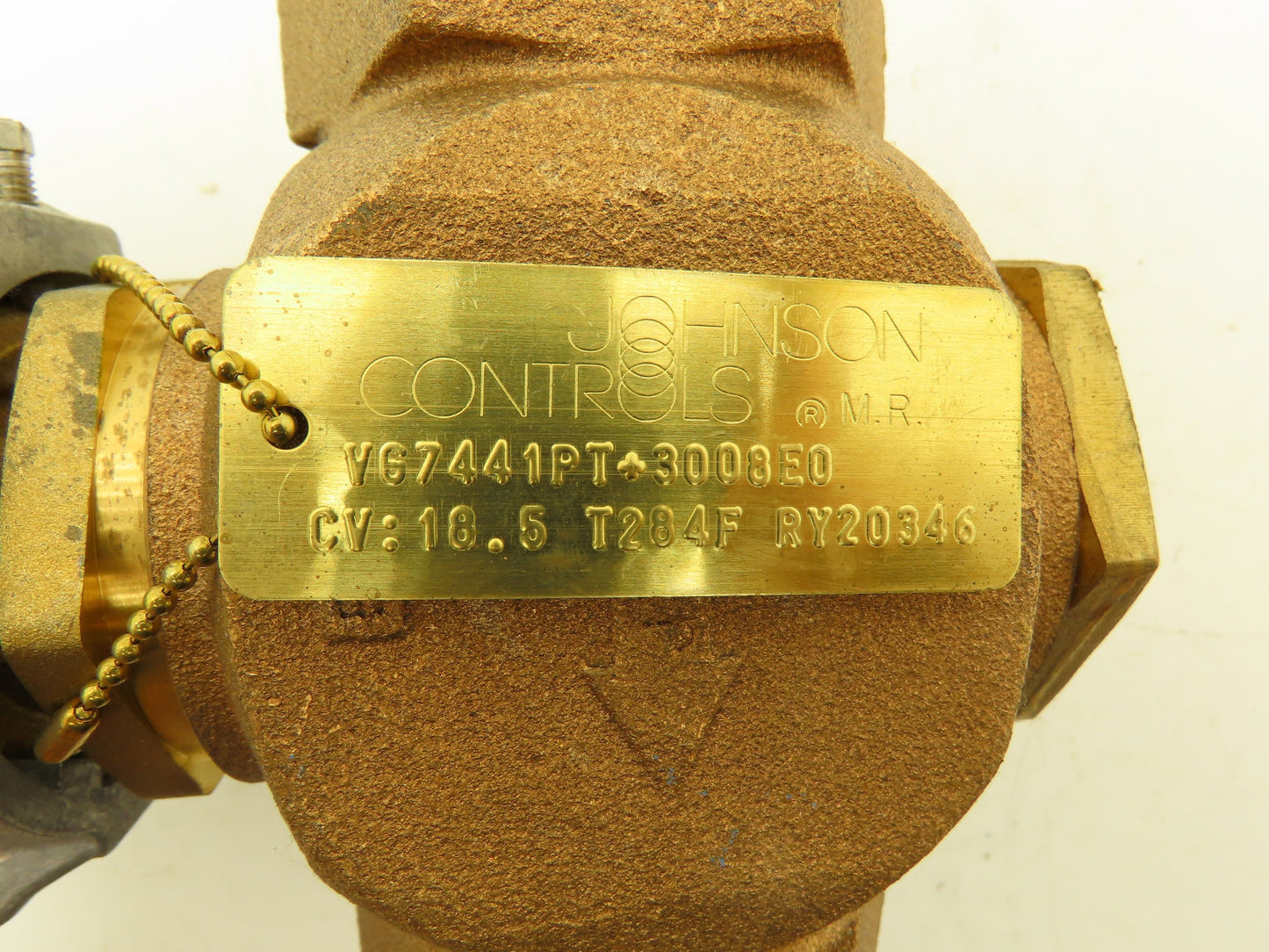 Johnson Controls V67441PT+3008E0 Control Valve Diaphragm Actuator 1.25NPT 25psig