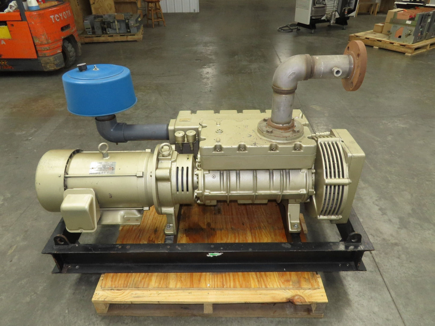 Dekker RVL300-HH-03 DuraVane Lubricated Rotary Vane Vacuum Pump 15Hp 300ACFM