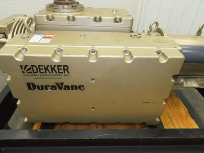 Dekker RVL300-HH-03 DuraVane Lubricated Rotary Vane Vacuum Pump 15Hp 300ACFM