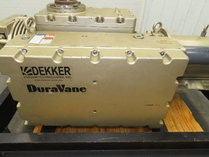 Dekker RVL300-HH-03 DuraVane Lubricated Rotary Vane Vacuum Pump 15Hp 300ACFM