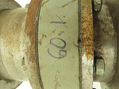 Inline Helical Gear Reducer 60:1 Gearbox IEC 71 Metric C-Face x Flanged Output