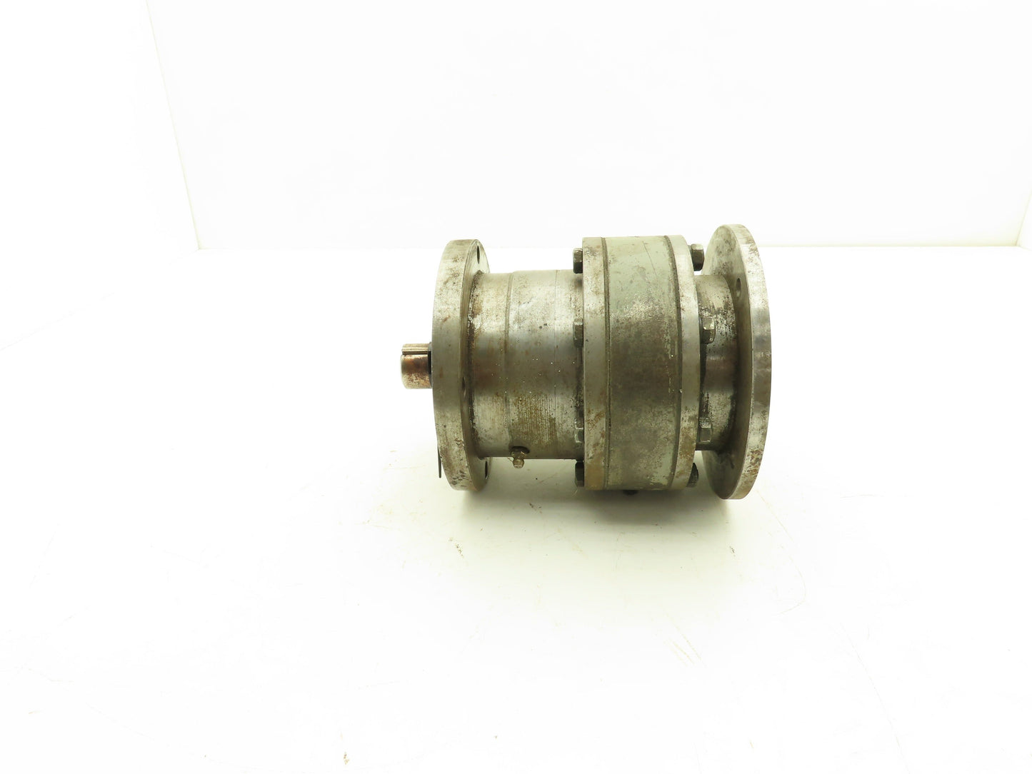 Inline Helical Gear Reducer 60:1 Gearbox IEC 71 Metric C-Face x Flanged Output
