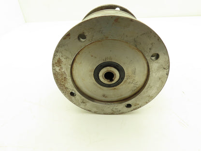 Inline Helical Gear Reducer 60:1 Gearbox IEC 71 Metric C-Face x Flanged Output