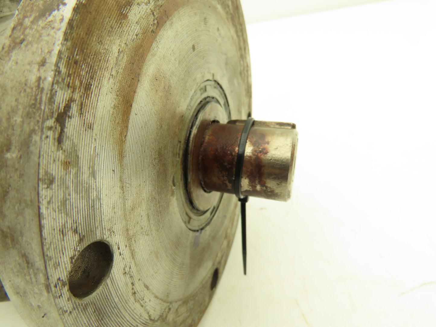 Inline Helical Gear Reducer 60:1 Gearbox IEC 71 Metric C-Face x Flanged Output