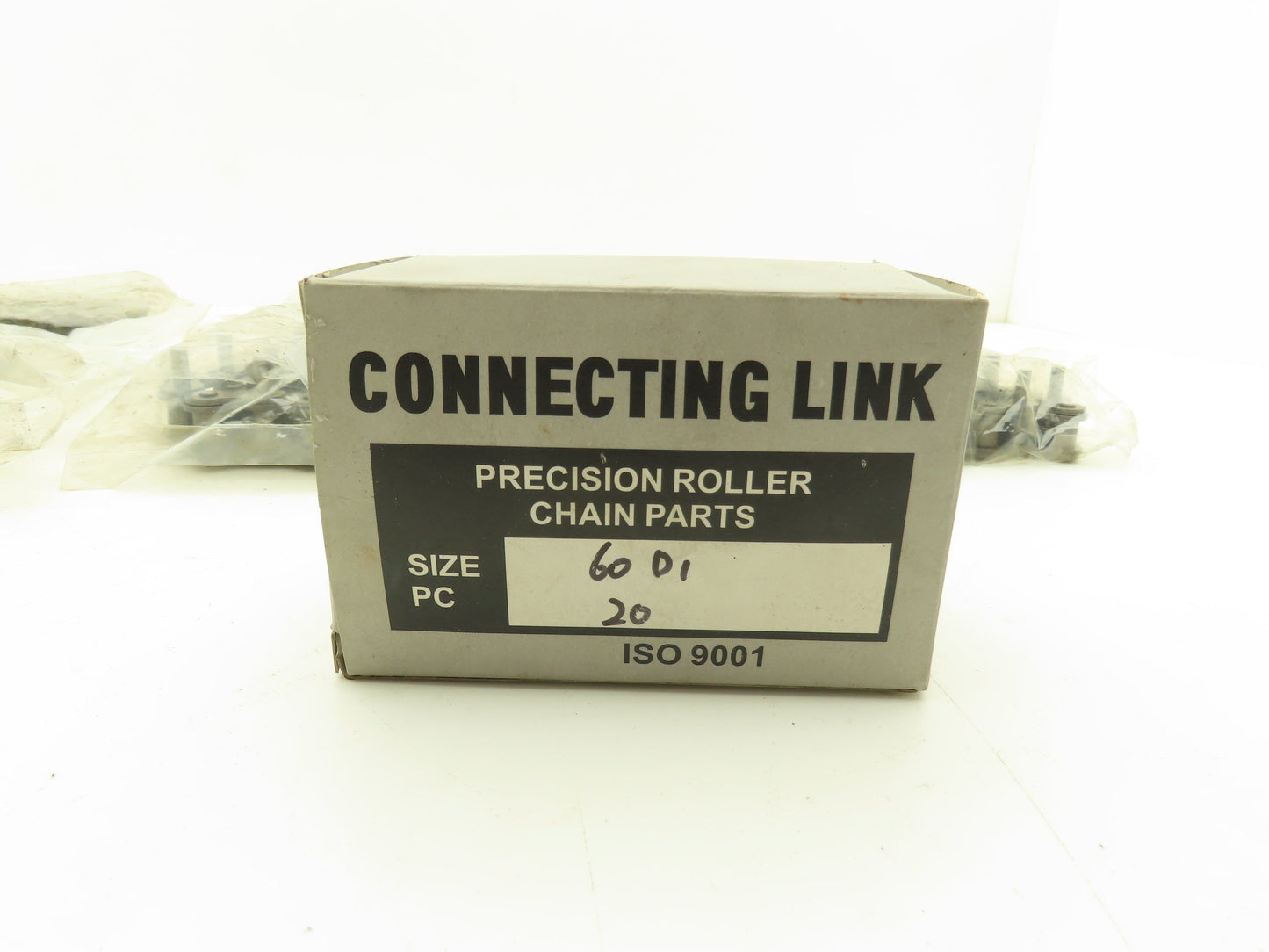 Hi-Max Riveted #60 Roller Chain Single Pin D-1 Attachment 3/4" Pitch 21'