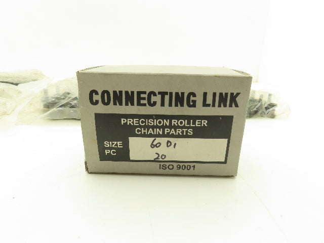 Hi-Max Riveted #60 Roller Chain Single Pin D-1 Attachment 3/4" Pitch 21'