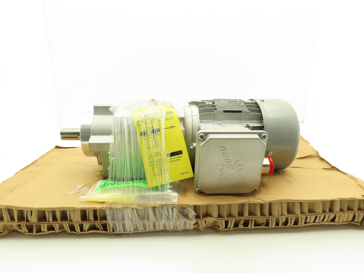 Nord SK372.1Z VL-80LP/4 CUS Nordbloc.1 Helical Gear Motor 25.85:1 67rpm 1Hp 460V