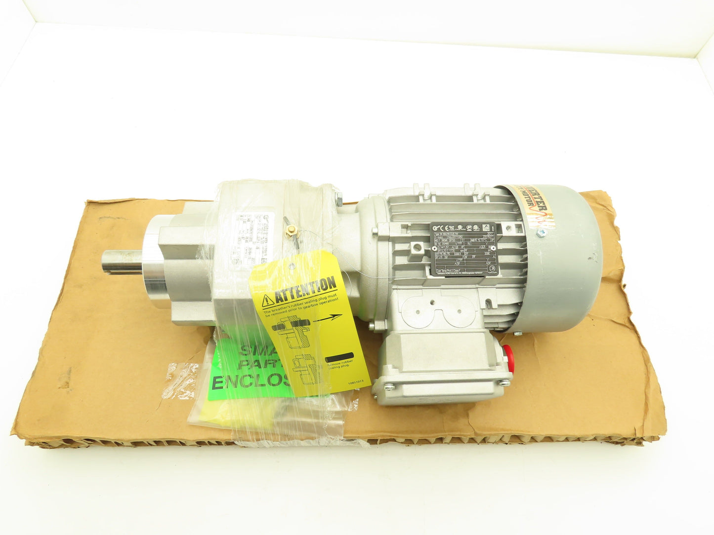 Nord SK372.1Z VL-80LP/4 CUS Nordbloc.1 Helical Gear Motor 25.85:1 67rpm 1Hp 460V