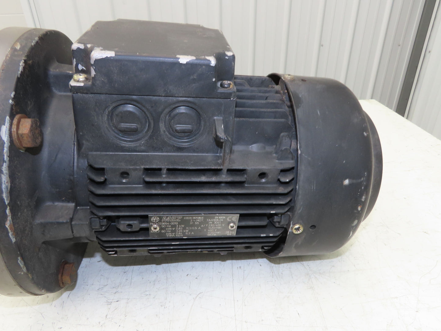 MEZ 7AA100L04 Hydraulic Pump Motor 3.4kw 1720rpm 230/460V 3PH IEC 100L Metric