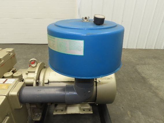 Dekker RVL300-HH DuraVane Lubricated Rotary Vane Vacuum Pump 15Hp 300ACFM