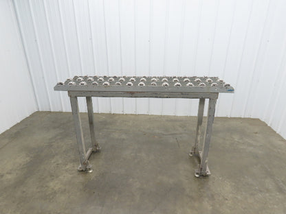Roll-Flex 16"x 5' Multi-Directional 3-Track Roller Conveyor Plastic Ergo-Roll